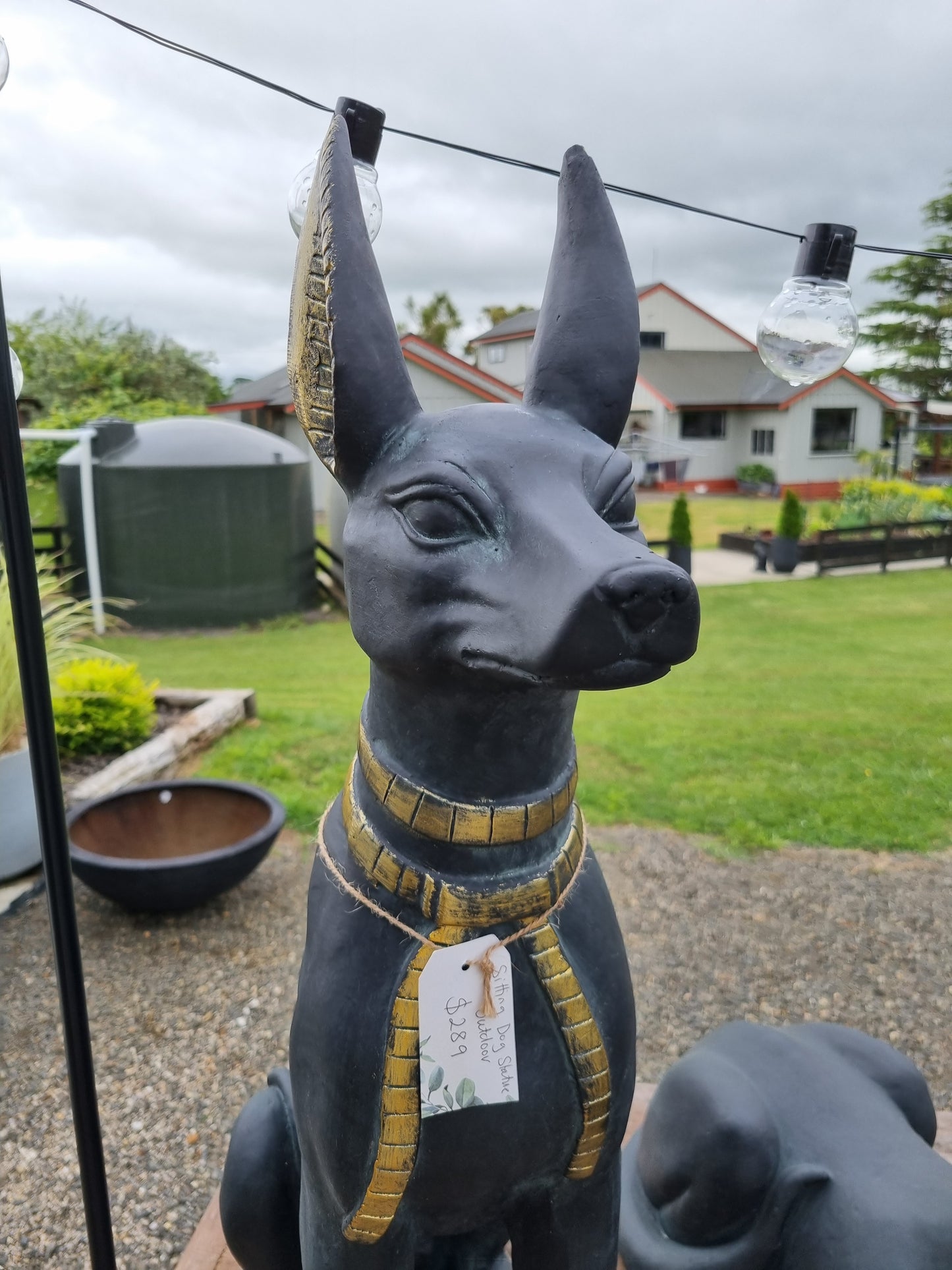Standing Dog Statue - Outdoor