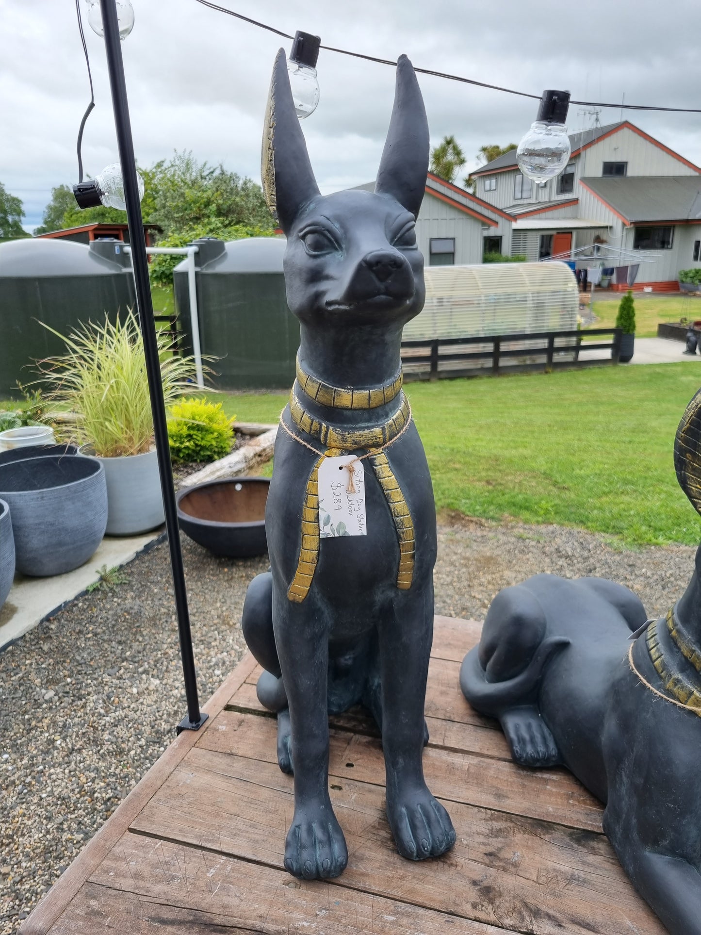 Standing Dog Statue - Outdoor