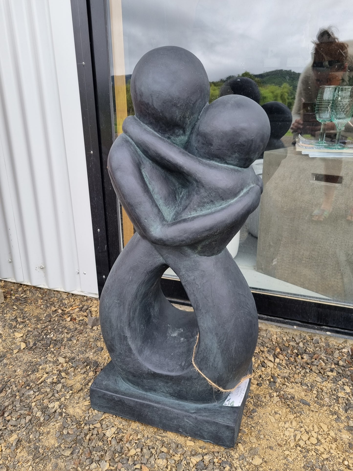 Connected Pair Outdoor Statue