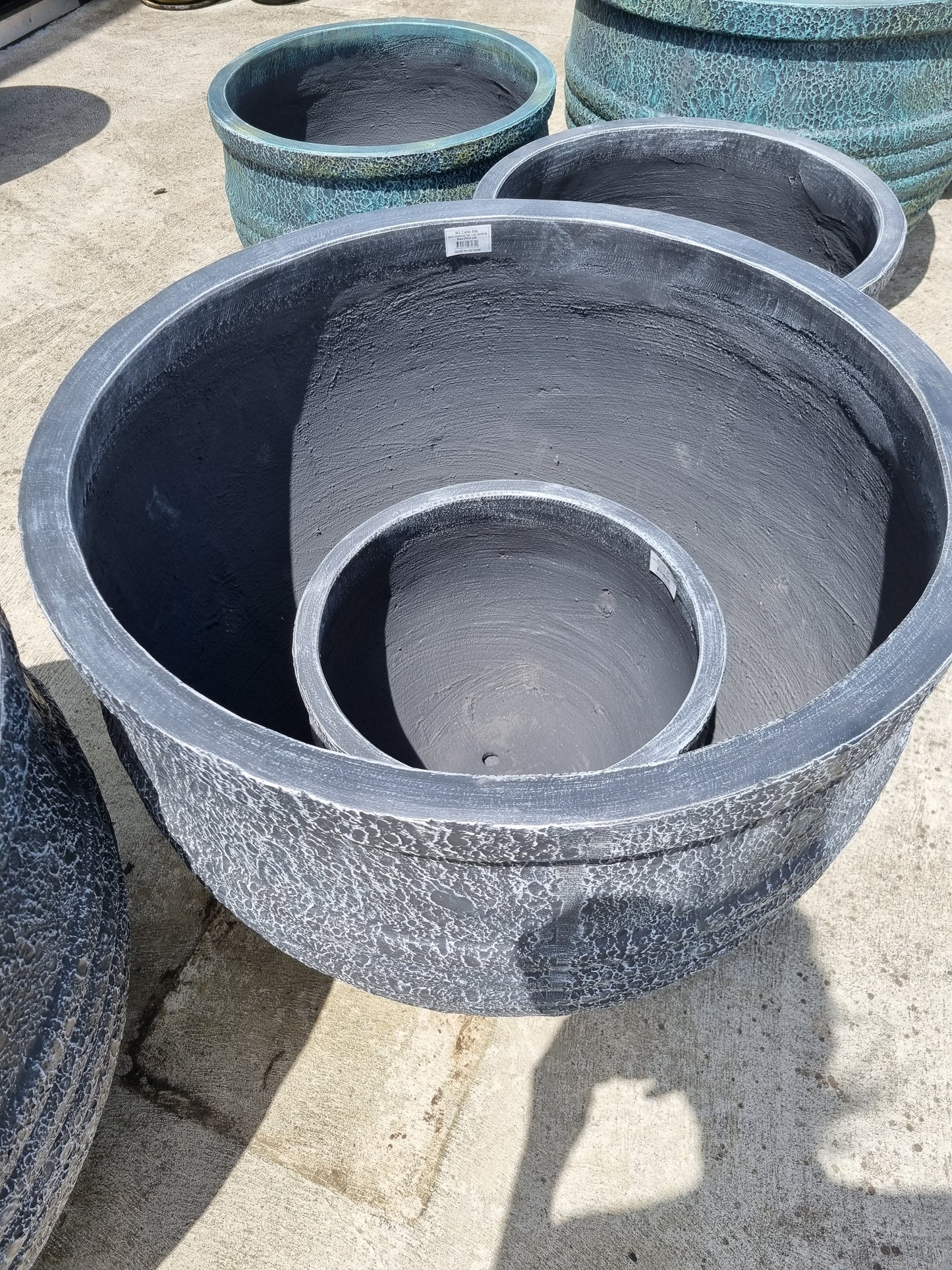 Relic Orpheous Tub Pots - Black