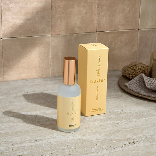 Huxter Room Spray - Lily & Cotton Flower 100mls
