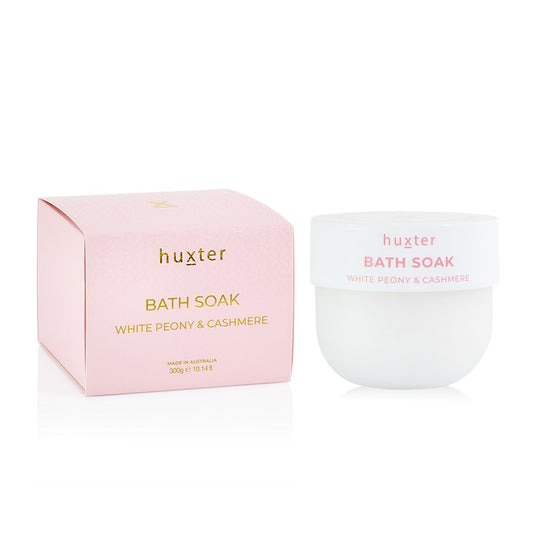Huxter Bath Soak - White Peony & Cashmere 300mls