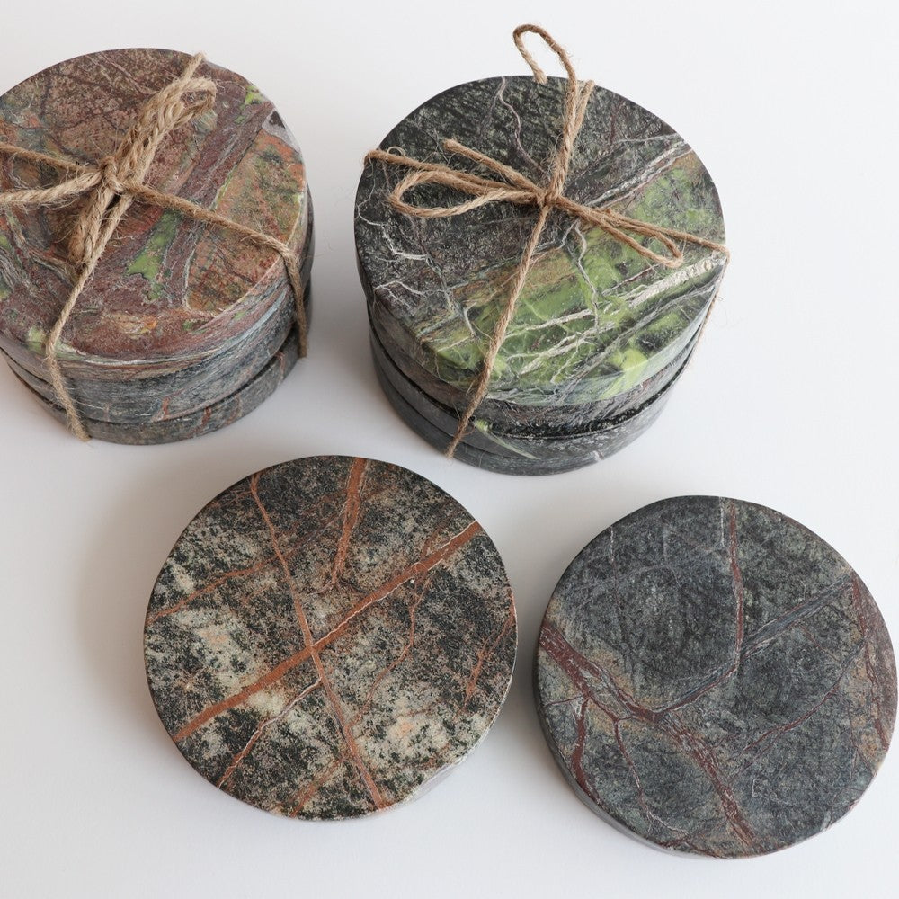 Marble Coasters - Forest