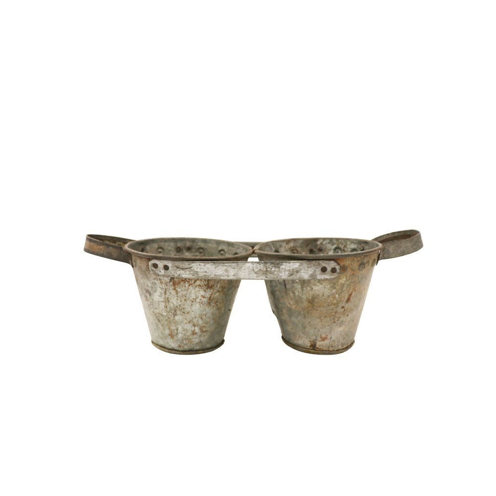 Flint Double Planter - 38cm