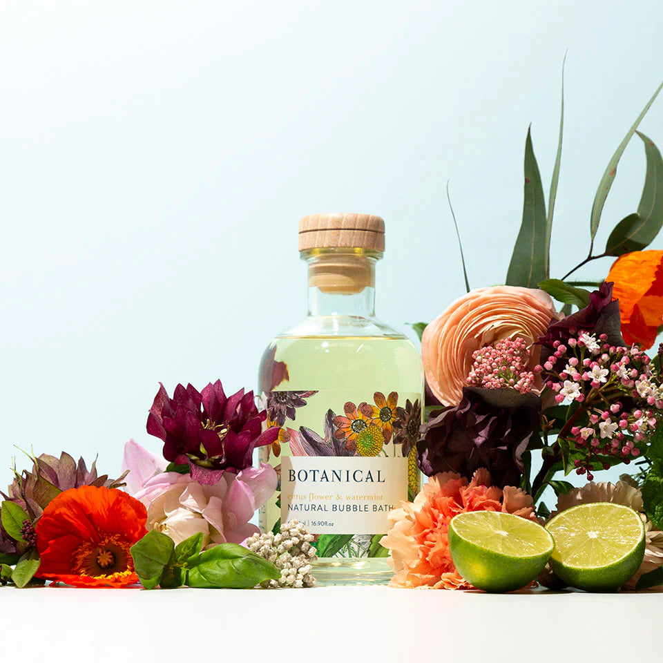 Botanical Bubble Bath - Citrus Flower + Watermint 500mls