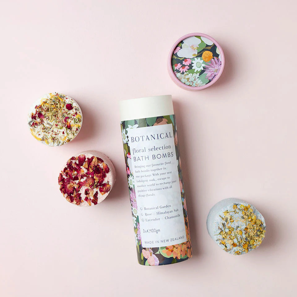 Botanical Bath Bomb Tube - Floral Garden