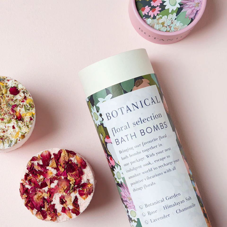 Botanical Bath Bomb Tube - Floral Garden