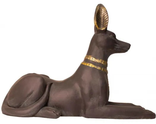 Laying Dog Statue - Outdoor