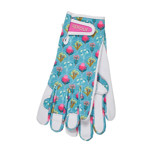 SPROUT Goatskin Gardening Gloves - Wildflower
