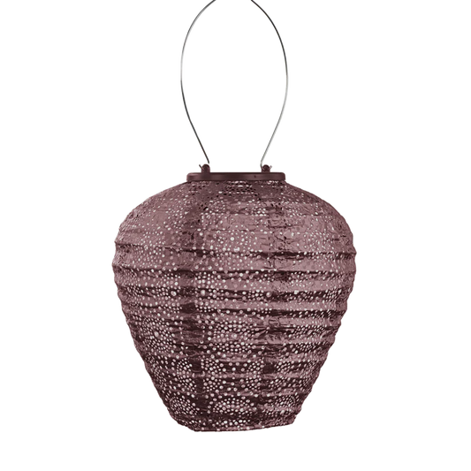 Lumiz Solar Lantern - Balloon 20cm Plum Occult