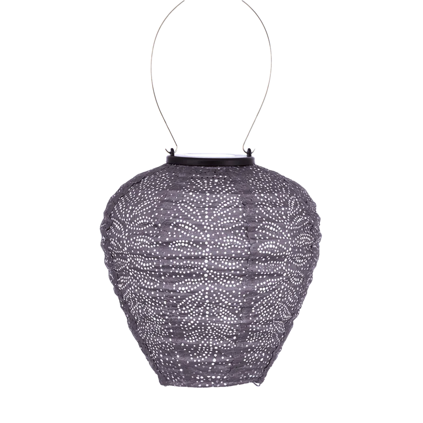 Lumiz Solar Lantern - Balloon 20cm Mauve Purple Folia