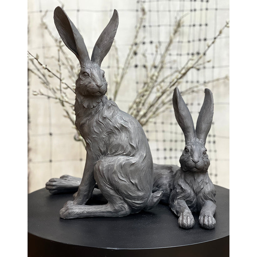 Sitting Country Hare - Indoor