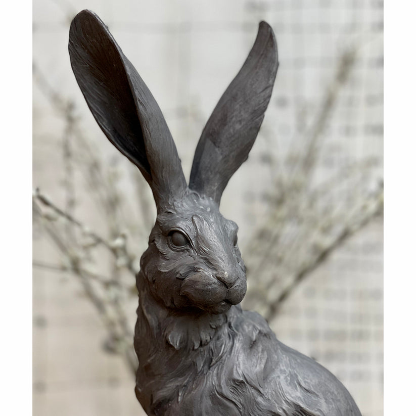 Sitting Country Hare - Indoor