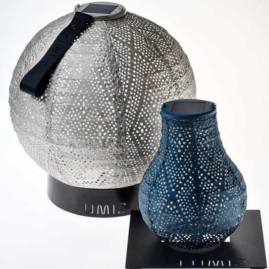 Lumiz Lantern Stand - Black Ring Large