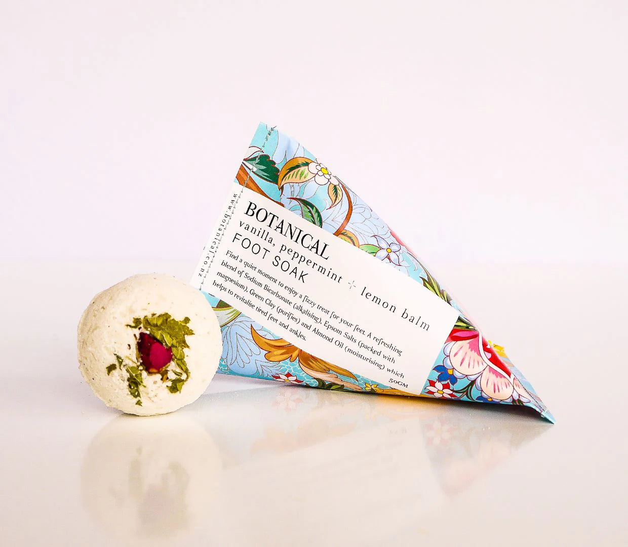 Botanical NZ -  Foot Soak Vanilla, Peppermint + Lemon Balm