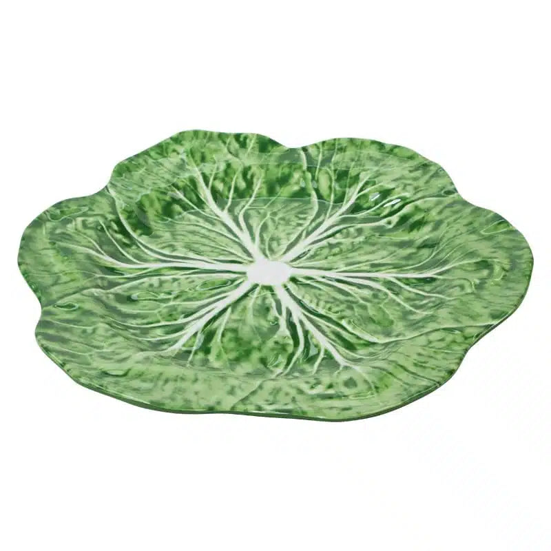 Melamine Cabbage Round Platter Large 40cm