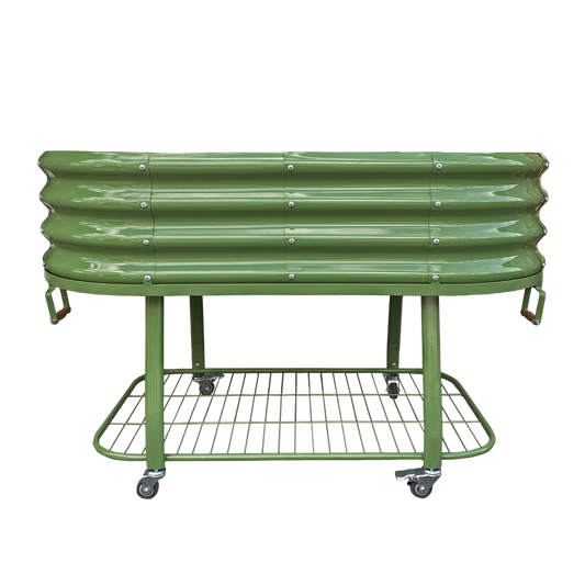 Rico Patio Planter Oval Forest Green 123cm