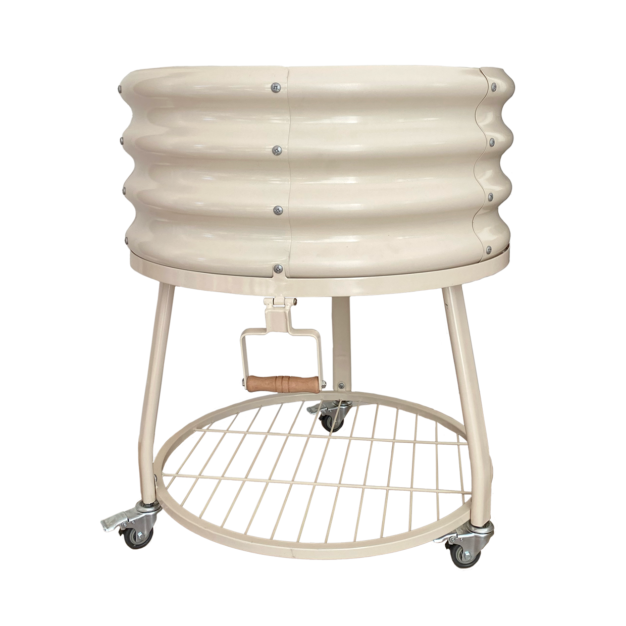 Rico Patio Planter Round Cream 64cm