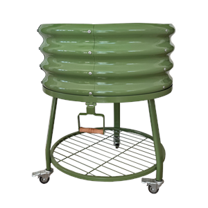Rico Patio Planter Round Forest Green 64cm