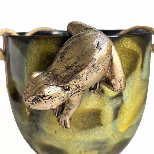 Hanging Frog Pot Decor (By Foot)