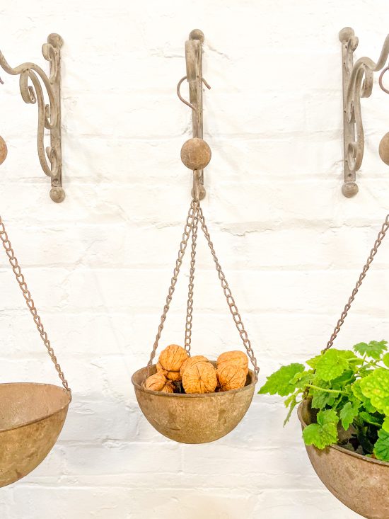 Hanging Metal Bowls