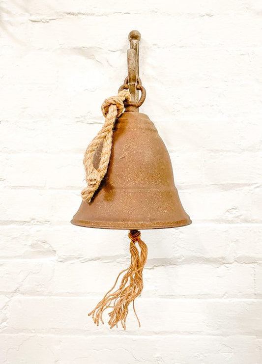 Metal Bell on Jute