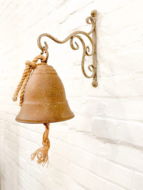Metal Bell on Jute