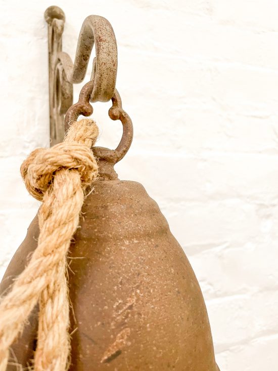 Metal Bell on Jute