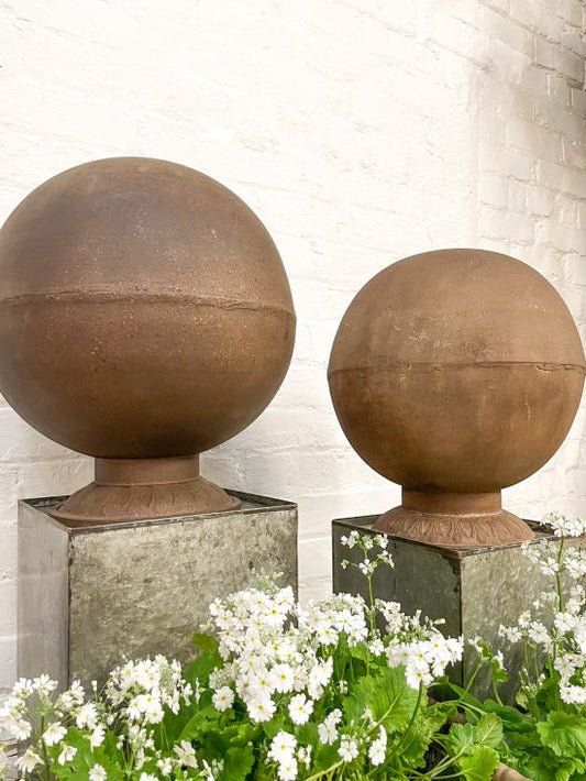 Rustic Metal Ball / Sphere