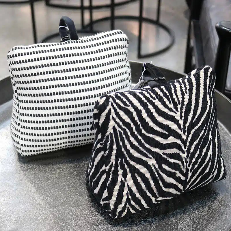 Animal Print Doorstop