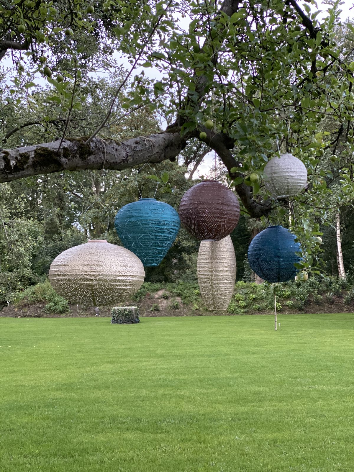 Lumiz Solar Lantern - Long Oval 20cm (5 Colour Options)