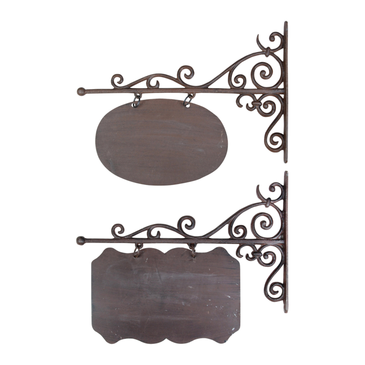 Cast Iron Sign #2