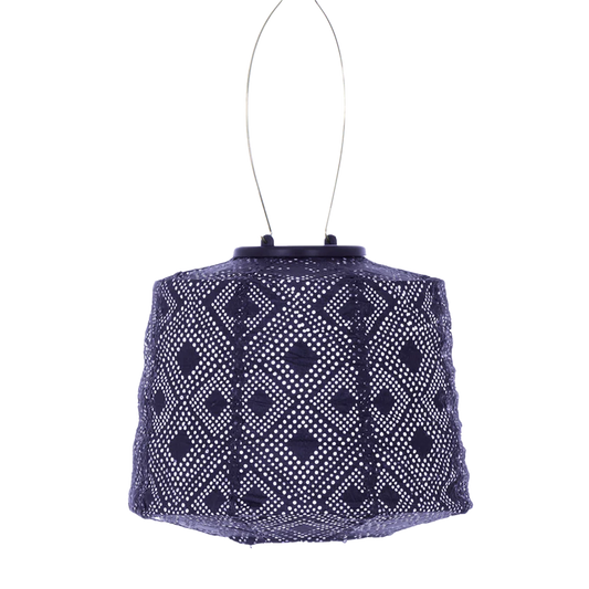 Lumiz Solar Lantern - Lampshade 20cm Future Dusk Mosaic Pruple