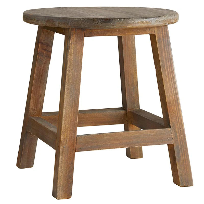 Wooden Plant Stand Round