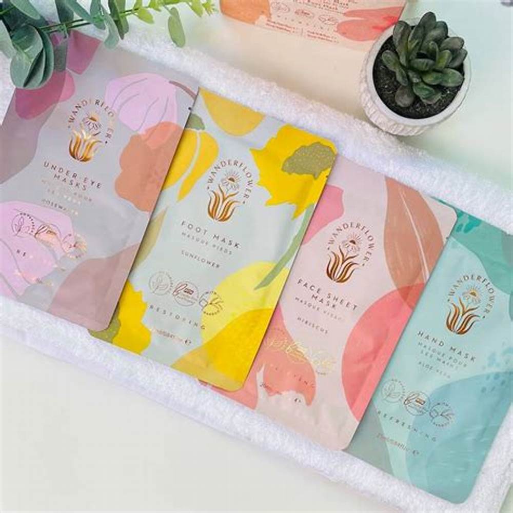 Wanderflower Sheet Mask Library - 4pc