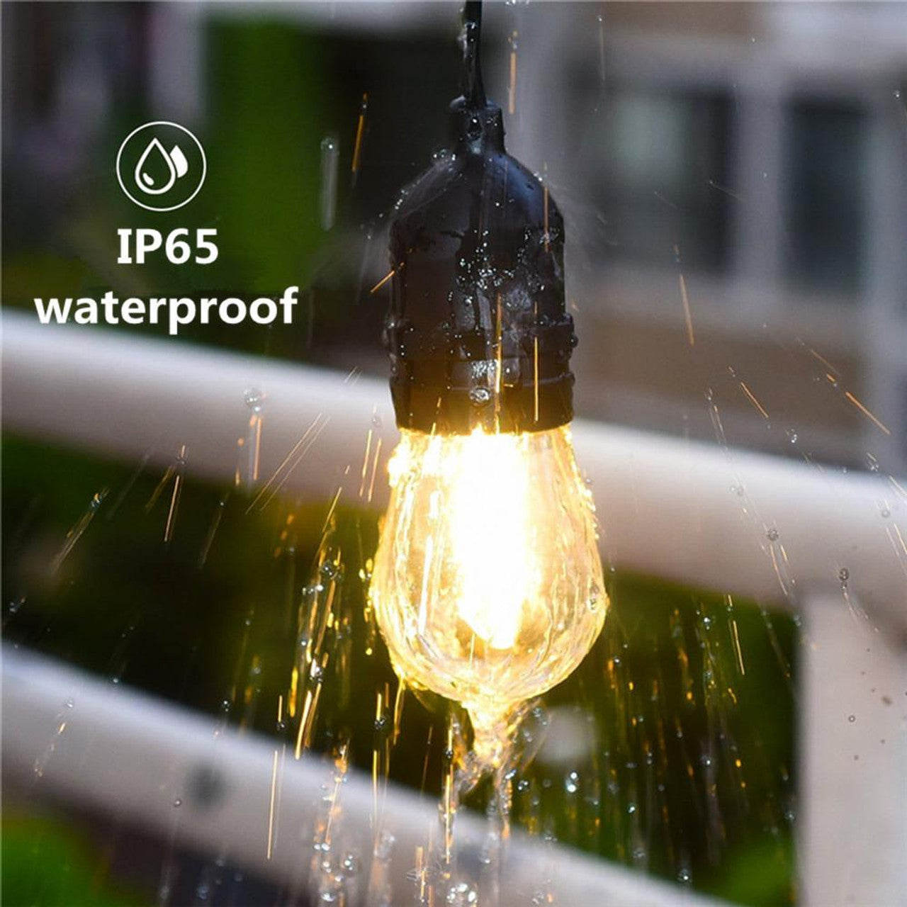 Solar Festoon Lights - 15m