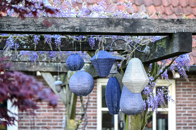 Lumiz Solar Lantern - Balloon 20cm Mauve Purple Folia