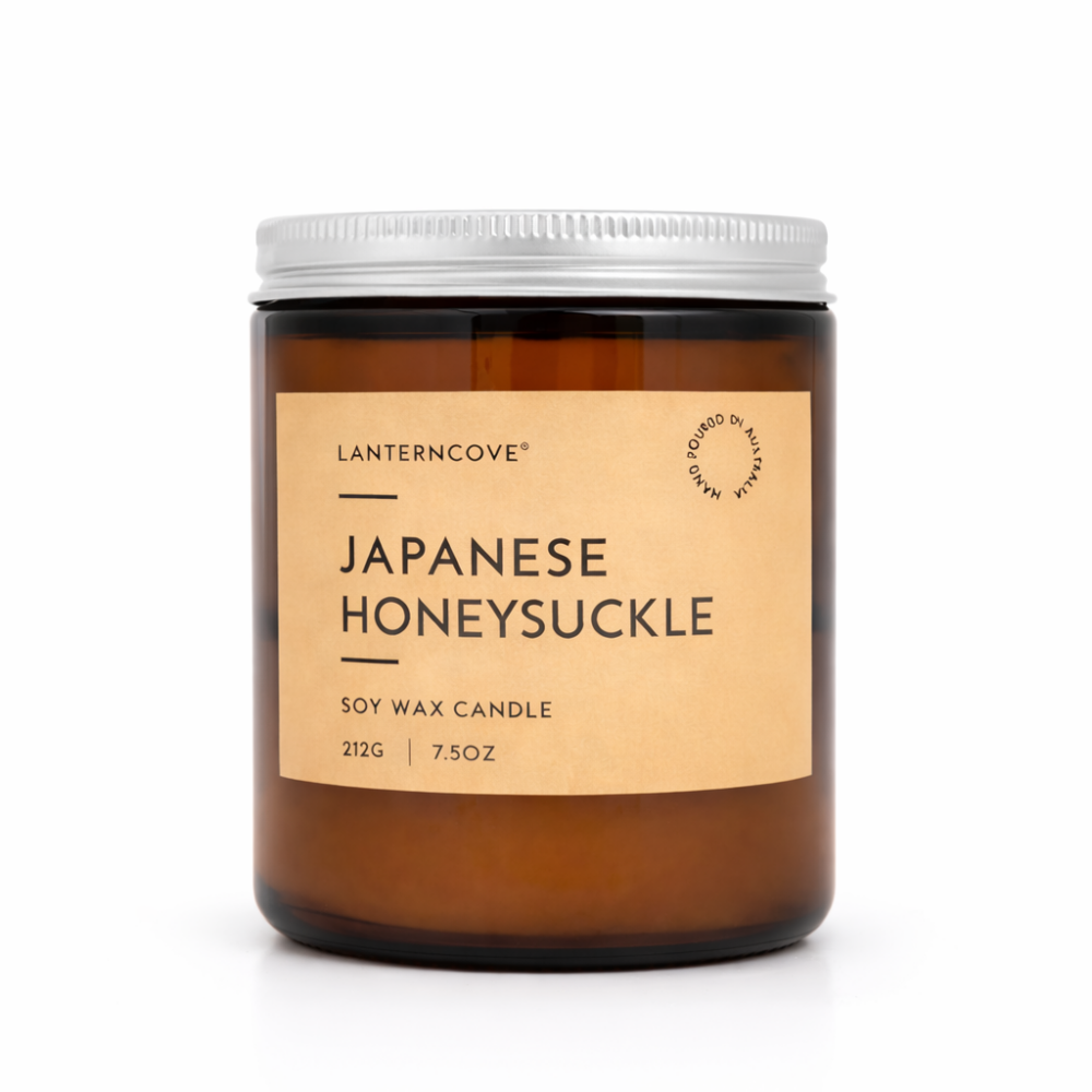 LANTERNCOVE GLO - Japanese Honeysuckle 212G Candle