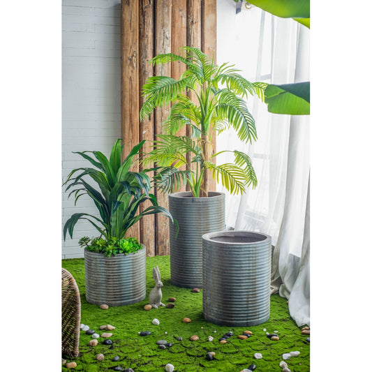 Rustic Olive Planter - 55cm High