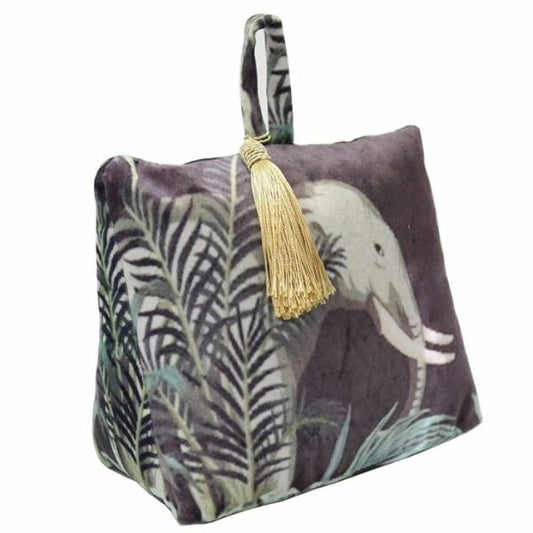 Animal Velvet Doorstop