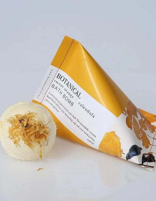 Botanical NZ -  Sweet Orange and Calendula Bath Bomb