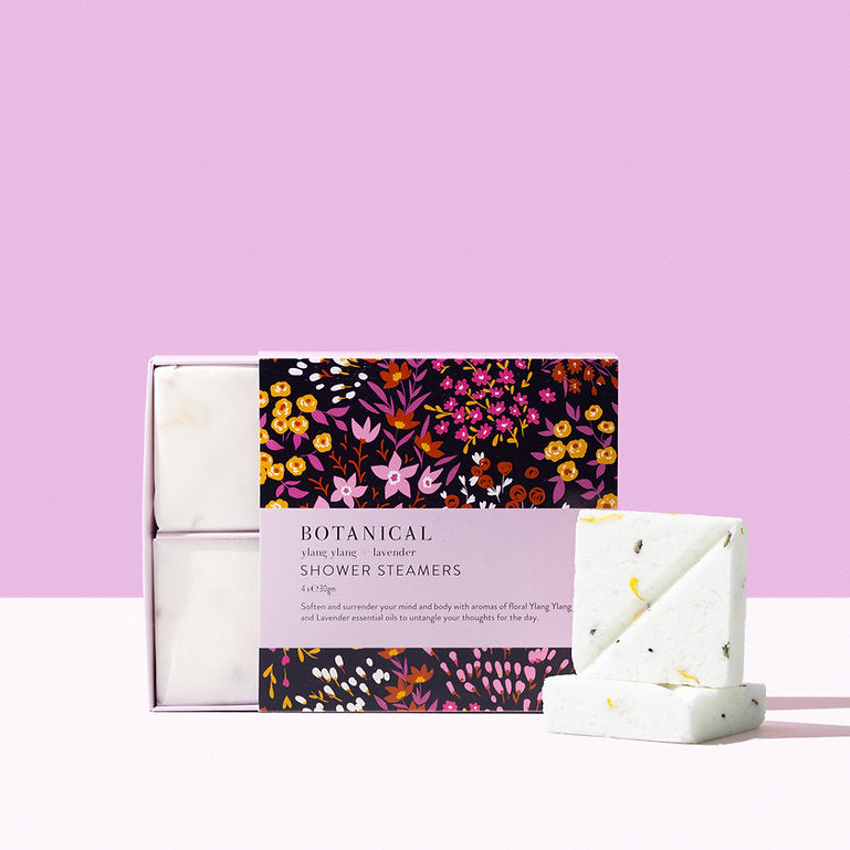 Botanical Shower Steamers | Ylang Ylang + Lavender