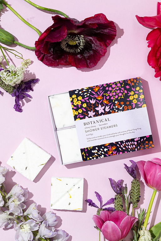 Botanical Shower Steamers | Ylang Ylang + Lavender
