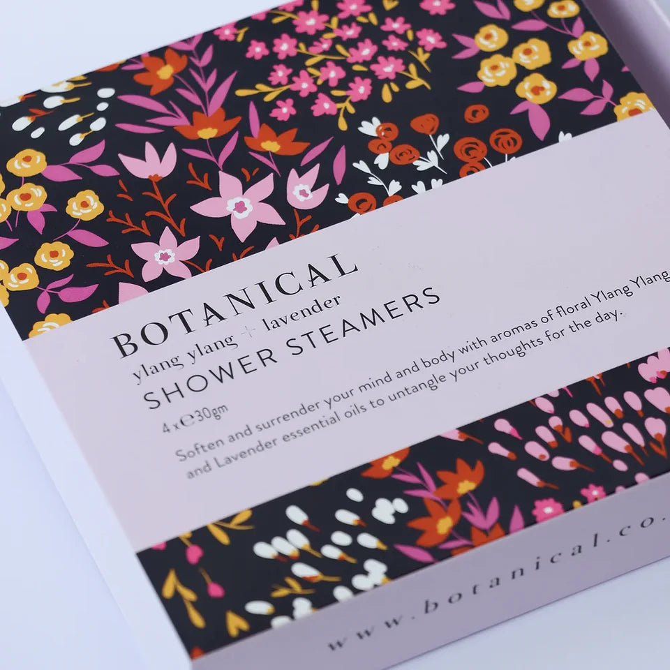 Botanical Shower Steamers | Ylang Ylang + Lavender