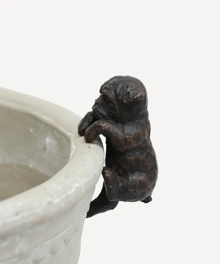 French Bulldog Pot Rim Ornament