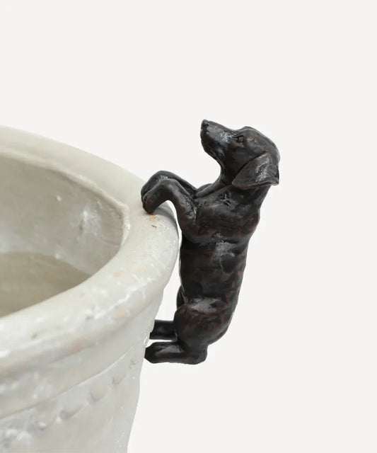 Dachshund Pot Rim Ornament
