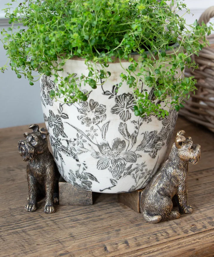 dog plant pot feet Scottie Dog Pot Feet