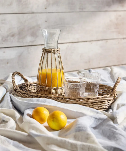 Riviera Oval Wicker Trays