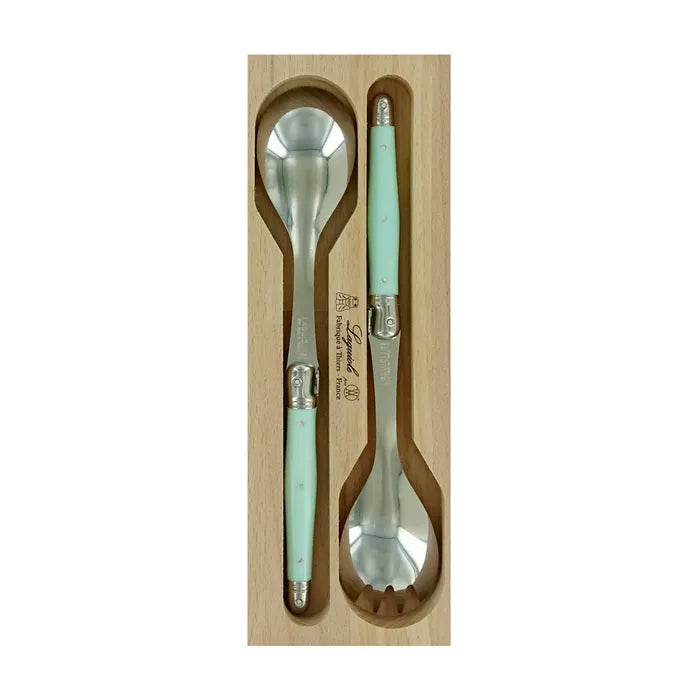 VERDIER Salad Servers - Pale Green
