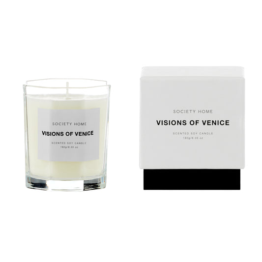 Society Home Scented Candle - Visions of Venice 180g
